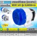 มอเตอร์บัสเลสBLDC แกนยาว 350W 24V 400RPM รุ่น BLD350G-24 (พร้อมกล่องคอนโทรล)